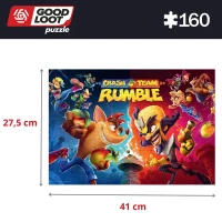 4. Good Loot Kids Puzzle Crash Team Rumble (160 elementów)